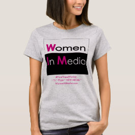 Frauen in Media Tee Shirt grau