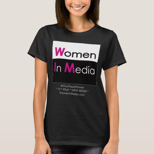 Frauen in Media Tee Shirt grau (Vorderseite)