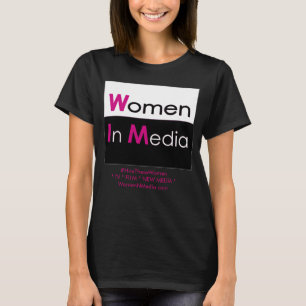 Frauen in Medium-T-Shirt Schwarzem T-Shirt