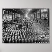 Frauen in Munitionsfabrik - WW1 1917 Poster (Vorne)