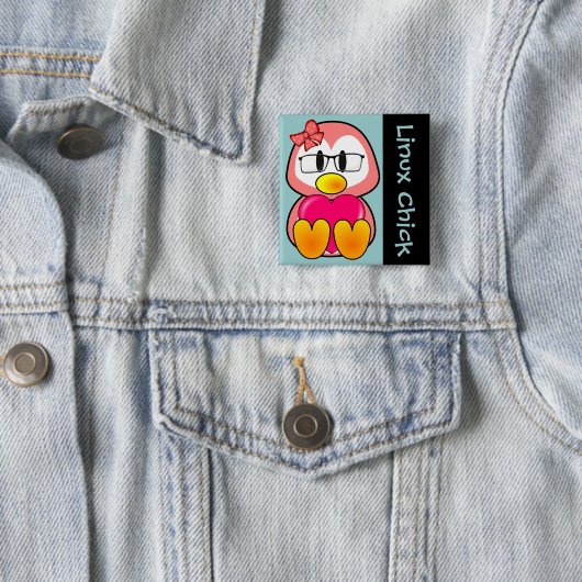 Frauen in Open-Source-Computertechnologien Button (Beispiel)