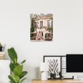Frauen in Paris Poster (Heimbüro)