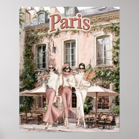 Frauen in Paris Poster (Vorne)