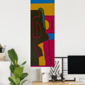 Frauen in Rosa Poster (Heimbüro)