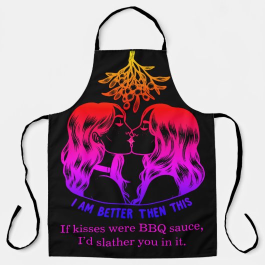 Frauen in schicken Schürze am Grill (Vorderseite)