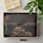 Frauen in Stein mit Büchern 5 Dekoupage Papier (Geschenk)