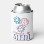 Frauen in STEM Dosenkühler (Kanne Vorderseite)