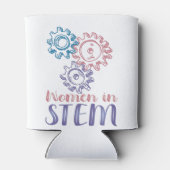 Frauen in STEM Dosenkühler (Rückseite)