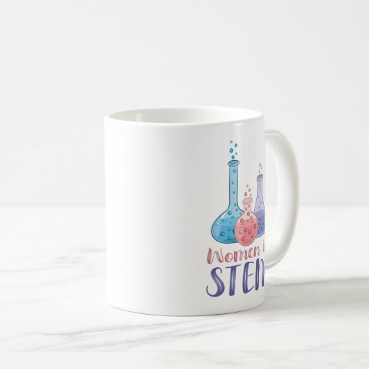 Frauen in STEM Kaffeetasse (VorderseiteRechts)