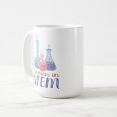 Frauen in STEM Kaffeetasse (Vorderseite Links)