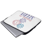 Frauen in STEM Laptopschutzhülle (Vorne Knopf)