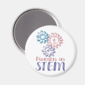 Frauen in STEM Magnet (Vorderseite/Rückseite)