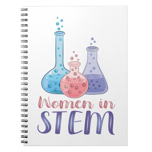 Frauen in STEM Notizblock (Vorderseite)