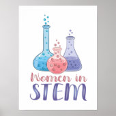 Frauen in STEM Poster (Vorne)