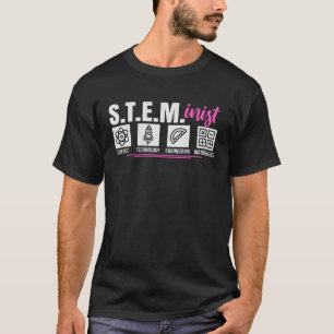 Frauen in STEM stellen einen STEM-Puffer für femin T-Shirt