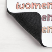 Frauen in Stem Steminist Stem Graduate Geschenke Mousepad (Ecke)