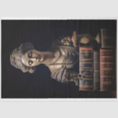 Frauen in Stone mit Büchern 2 Dekoupage Paper Seidenpapier (Vorderseite)