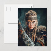 Frauen in traditioneller Kleidung überzeugen Postkarte (Vorne/Hinten)