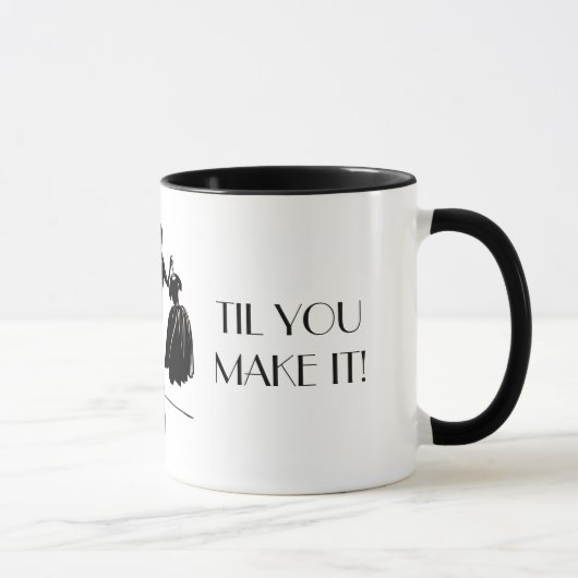 Frauen-inspirierte Kaffeetasse-Tasse Tasse (Rechts)