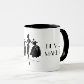 Frauen-inspirierte Kaffeetasse-Tasse Tasse (VorderseiteRechts)