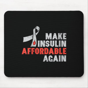 Frauen Insulintherapie Diabetes Awareness Blood Gl Mousepad