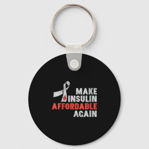 Frauen Insulintherapie Diabetes Awareness Blood Gl Schlüsselanhänger