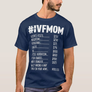 Frauen IVF Geschenkgutscheine Mama Preis Überweisu T-Shirt