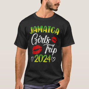 Frauen Jamaica Girls Trip 2024 Sommerurlaub Wee T-Shirt