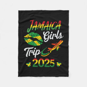 Frauen Jamaika Mädchen Reise 2025 Sommerurlaub Wee Fleecedecke