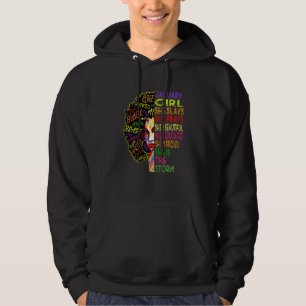 Frauen Januar Geburtstagsmädchen Januar Girl She S Hoodie