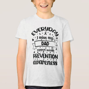 Frauen jeden Tag vermische ich meinen Vater Unters Tri-Blend Shirt