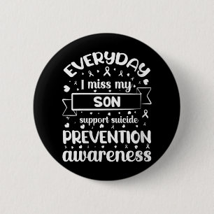 Frauen Jeden Tag verzeihe ich meinen Sohn Unterstü Button