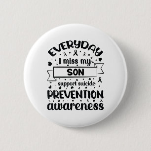 Frauen Jeden Tag verzeihe ich meinen Sohn Unterstü Button