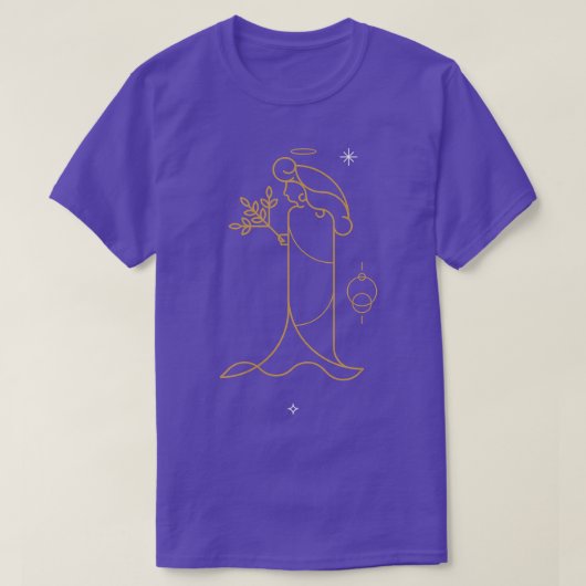 Frauen Jungfrau Astrologie Horoskop Frauen Teens B T-Shirt (Design vorne)