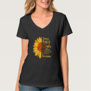 Frauen Juni Mädchen 1969 53. Geburtstag 53 Jahre O T-Shirt