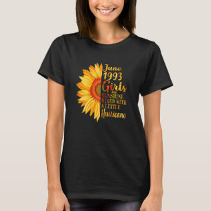 Frauen Juni Mädchen 1993 29. Geburtstag 29 Jahre a T-Shirt