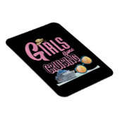 Frauen Jute Hat Girls Gone Cruising Magnet (Rechte Seite)