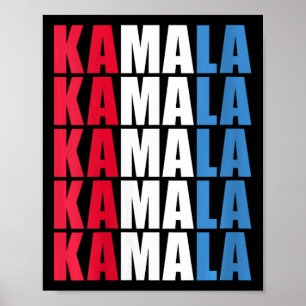 Frauen Kamala 2024 für Präsident Kamala Harris Poster