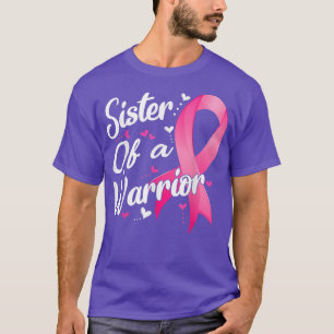 Frauen kämpfen Schwester eines Brustkrebses eines T-Shirt