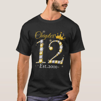 Frauen Kapitel 12 EST 2010 12 Jahre alt 12. Geburt T-Shirt