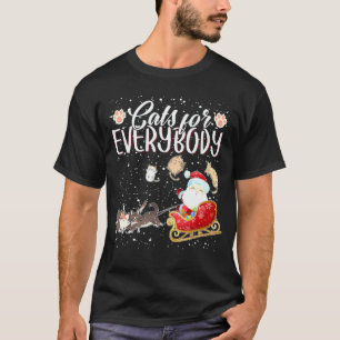 Frauen Katzen für jeden hässlichen Weihnachtskatze T-Shirt