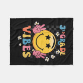 Frauen kehren zurück Willkommen zurück zu Schulleh Fleecedecke (Vorderseite (Horizontal))