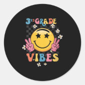 Frauen kehren zurück Willkommen zurück zu Schulleh Runder Aufkleber (Vorderseite)