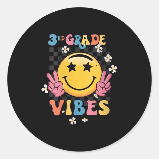 Frauen kehren zurück Willkommen zurück zu Schulleh Runder Aufkleber (Vorderseite)