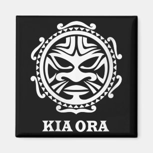 Frauen Kia Ora Maori Kultur Symbol Haka Tanz Neu Magnet