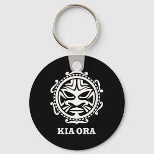 Frauen Kia Ora Maori Kultur Symbol Haka Tanz Neu Schlüsselanhänger
