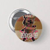 Frauen & Kinder Das Leben ist nicht fair; gewöhnen Button (Vorne & Hinten)