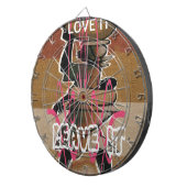 Frauen & Kinder Das Leben ist nicht fair; gewöhnen Dartscheibe (Vorderseite rechts)