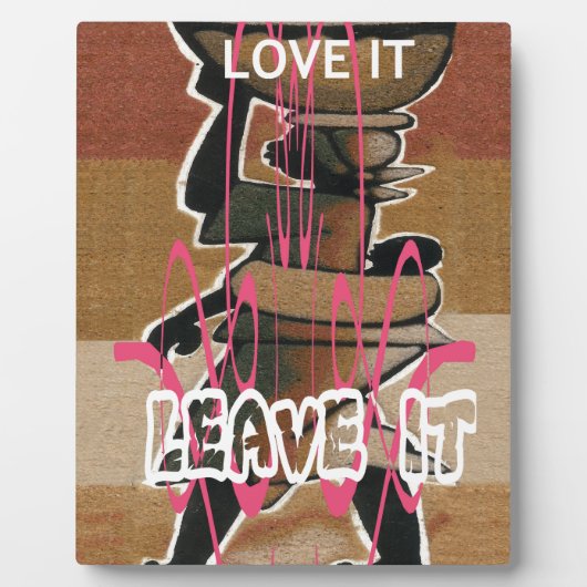 Frauen & Kinder Das Leben ist nicht fair; gewöhnen Fotoplatte (Vorderseite)