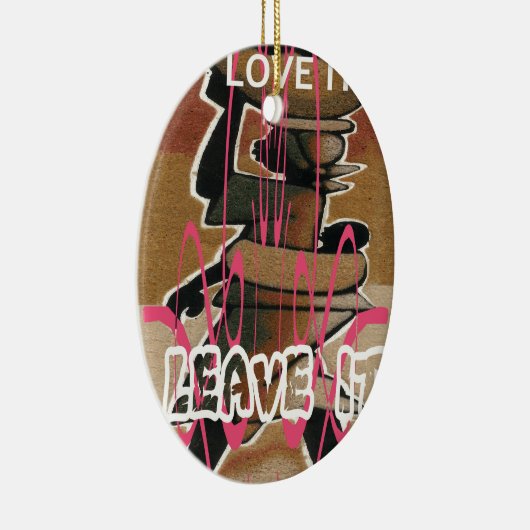 Frauen & Kinder Das Leben ist nicht fair; gewöhnen Keramikornament (Rechts)